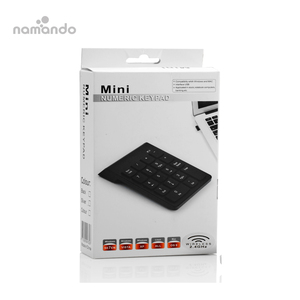 Wire <strong>Numeric</strong> Keypad USB Ultra Slim Digital <strong>Keyboard</strong> Mini Ergonomic Number Pad Standard 18 Keys - Product Image 6