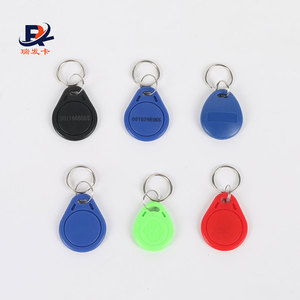 ราคาโรงงานวูฮันการ์ดเข้าถึงคีย์ Fob F08 / TK4100 / S50 พวงกุญแจแท็กกุญแจ RFID - Product Image 2