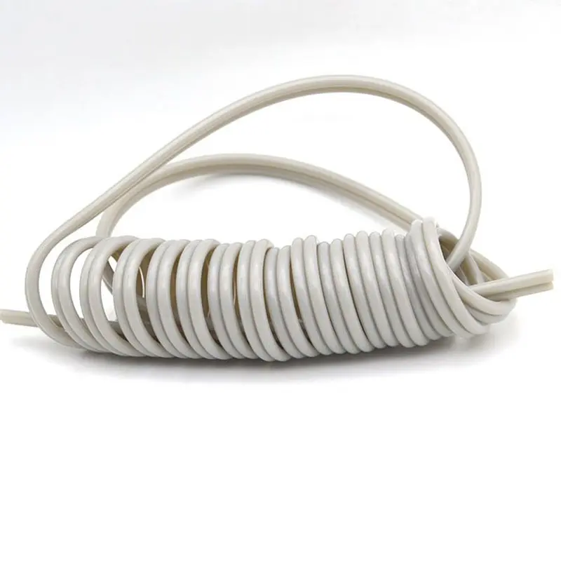 Dental Spiral Tube Composite Pipe 2-Loch Dental Handstück ohne Anschluss Silikon Spiral Pipe Dentistry Materials