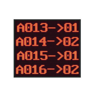 Bank Mehrere Reihen Warte bereich Warteschlangen system Token-Nummer Haupt-LED-Anzeige QMS Zentrale LED-Anzeige - Product Image 1