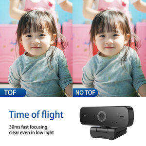 TOF 360 derece dönebilir 77 derece geniş açı Lens 1920*1080 usb tak ve çalıştır tam yüksek çözünürlüklü video ağ kamerası webcam