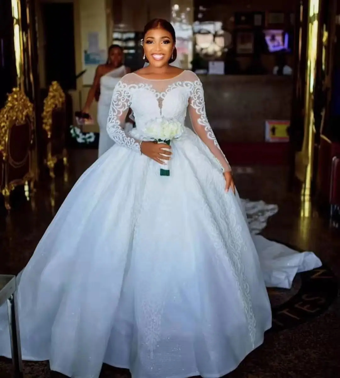 Fabricant sur mesure grande taille robe de mariée en gros pas cher prix sirène africaine haut de gamme dentelle robe de mariée sirène