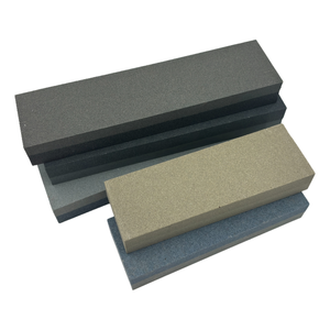 8in hai mặt màu nâu Corundum kết hợp mài đá hiệu quả dao vỗ Nâu hợp nhất alumina hình chữ nhật trung bình OEM - Product Image 6