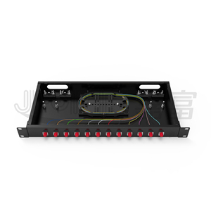 Panel de parche óptico de fibra óptica, caja de terminales de Metal SC LC MONTADO EN ESTANTE 4 8 72 96 144, marco de distribución de puerto, 19 pulgadas, 1U, 2U, 24 puertos - Product Image 4