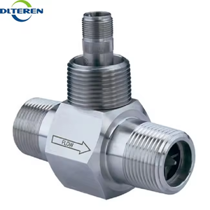 Buen precio Medidores de flujo de gas Caudalímetro térmico 4-20mA Aceite de Cocina Digital SS Material inoxidable Salida de pulso Medidor de flujo de turbina - Product Image 4