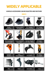 Kailt 3.0 3.5t Máy xúc Euro 5 thủy lực Digger Bán buôn máy xúc 3.5ton Mini Máy xúc với ngón tay cái - Product Image 5