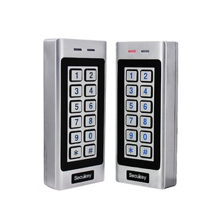 Zutrittskontrollsystem mit Dual-Relay-Tastatur, 12 ~ 28 V AC/DC 125 GHz Näherung EM-Karten-Zutrittskontrolle für 2 Türen - Product Image 6
