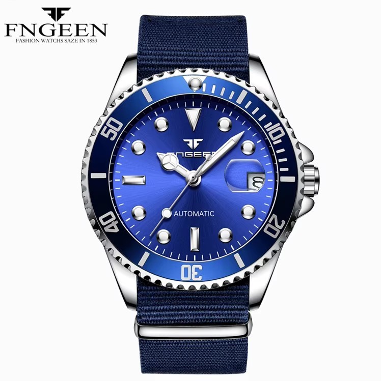 6 blue - nylon strap