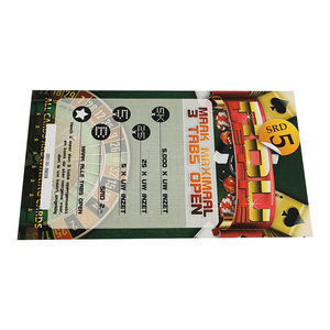 High Quality Custom Colorful Pull Tab Lottery Tickets Printing - Product Image 5