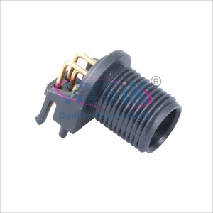Plastic <strong>Socket</strong> 4 5 8 Pin Right Angle M12 PCB Mount Connector Waterproof Plug for Automotive Engine Compartment Electronic Unit - Product Image 3