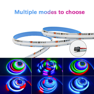 Dream Full Color <strong>Rgb</strong> <strong>DC12V</strong> 24V Magic Digital Cob Strip Rgbic <strong>Led</strong> Strip Light Smart Addressable <strong>RGB</strong> COB <strong>LED</strong> Strips - Product Image 4