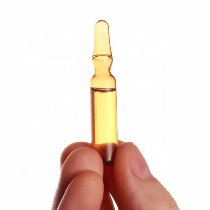 Ampolla de vidrio ámbar de 2ml