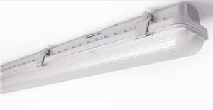 โคมไฟกันไอน้ำแบบ Tri-proof สำหรับโรงรถโคมไฟแบทเทน Ip65แบบ LED กันน้ำ - Product Image 5