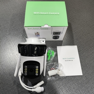 ICsee 9MP户外摄像机Wifi三镜头三屏安全PTZ摄像机人体自动跟踪视频记录 - Product Image 6