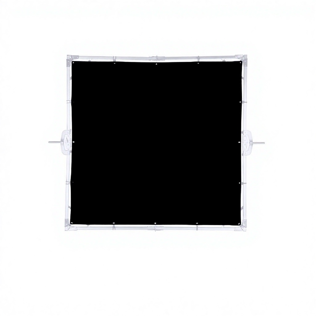 842817 - Negro - 150*150cm - Solo Tela