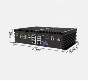 Fanless Micro Industrial <strong>Computer</strong> I5 5200U <strong>GPIO</strong> RS485/232 Win10 Dual Gigabit Ethernet Support 4g Wifi <strong>Embedded</strong> Chassis Mini Pc - Product Image 1