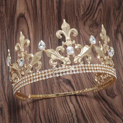 Adjustable satellite gold-colored