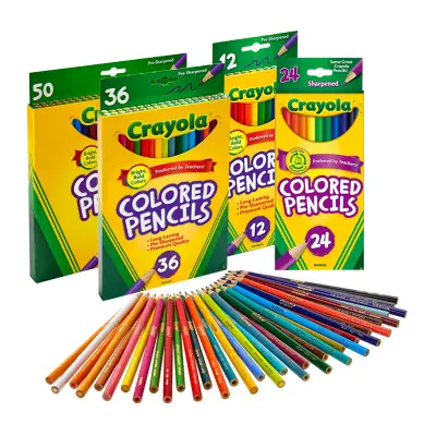 Juguetes de pintura Juego de crayones de alta calidad con 12 piezas borrables 24 piezas 36 piezas Juego de lápices de colores para niños