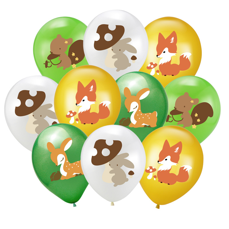 Jungle colorée-9 (10 pièces)
