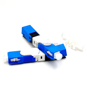 FTTH fibra optica monomodo rapido konektörü esc250d sc/apc sc/upc FC lc upc pc sc apc optik fiber hızlı bağlantı - Product Image 3