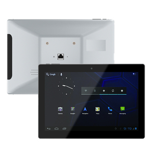 2025 настенное крепление Android Tablet 10,1 дюймов сенсорный экран алюминиевый ЖК-дисплей с RJ45 порт смывное крепление панель управления 450 nits - Product Image 2