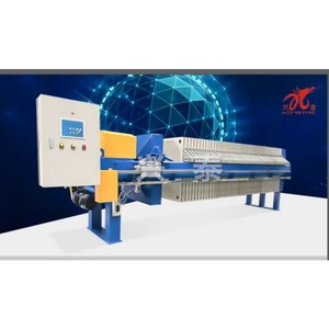 La prensa de filtro de diafragma tipo caja totalmente automática es fácil de operar y tiene un excelente rendimiento de filtrado. - Product Image 1