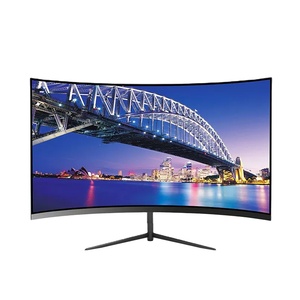 Commercio all'ingrosso 75 HZ computer 4k display 24 pollici curvo pc desktop LED Gaming HD natale monitor pc computer - Product Image 6