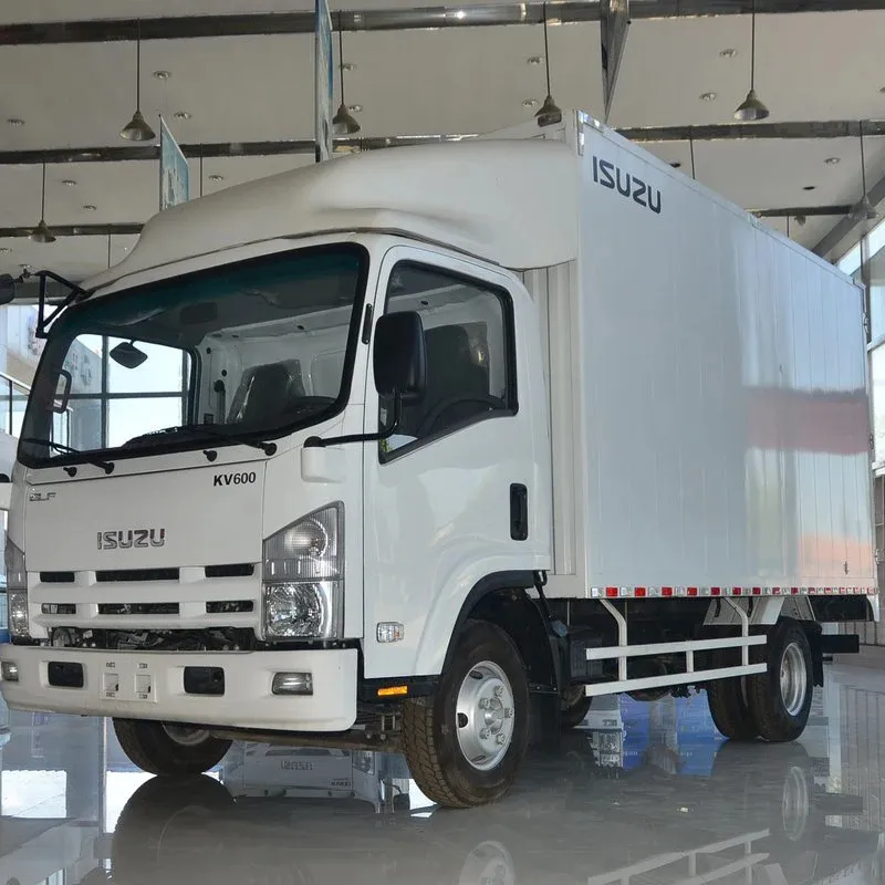 Used Isuzu KV600 4x2 Light Van Truck 5 ton Light Cargo Truck Diesel Light Truck RHD LHD