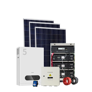 SUOER工厂5KW离网太阳能发电系统，带CE/ROHS逆变器MPPT控制器家用锂离子电池 - Product Image 1