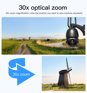 CamHi Black Metal 4.5 Inch Dome IP Camera 5MP PTZ Wifi Camera <strong>30X</strong> <strong>Zoom</strong> 4.7-94mm Motorized Lens Humanoid Tracking 100m IR Vision - Product Image 5