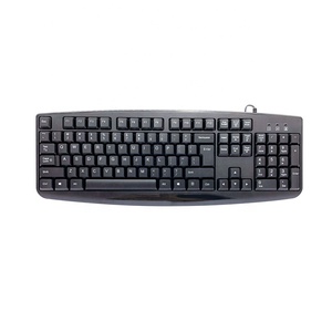 El teclado con cable BIG de alta calidad es adecuado para computadora portátil, computadora de escritorio, oficina, hogar, USB - Product Image 1