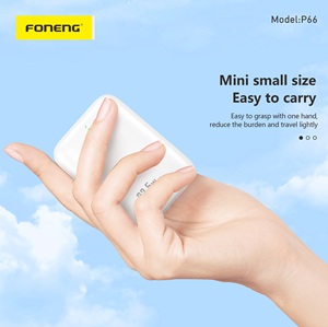 FONENG 10000mAhポータブルパワーバンク22.5W高速充電タイプC入力およびUSB-A出力新しいモデルギフトボックス - Product Image 2