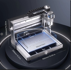3020 pro CNC 500W, ระบายความร้อนด้วยน้ํา, เราเตอร์ CNC 020-PRO MAX V2 พร้อมส่วนประกอบที่ได้รับการอัพเกรด, พอร์ตฟังก์ชั่นที่ขยาย, - Product Image 2