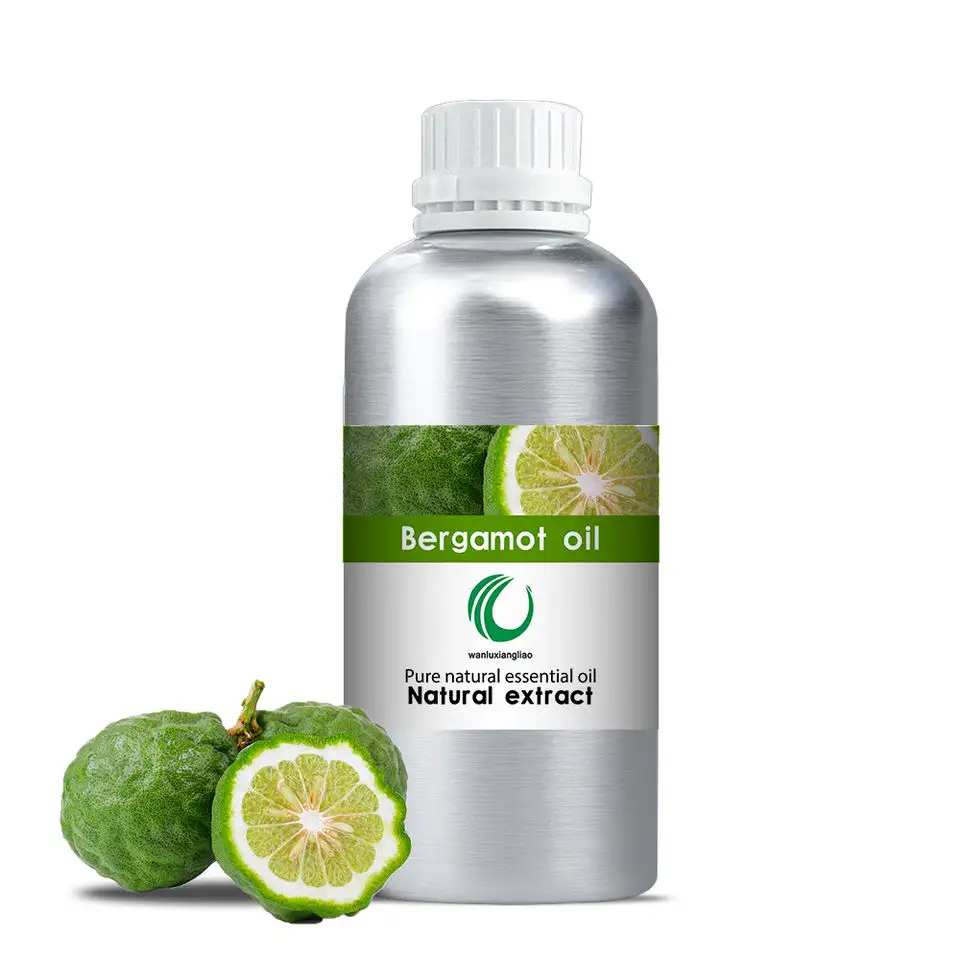 Aceite de bergamota natural puro 100% fresco a granel, aceite esencial de bergamota de grado certificado para usos capilares de fabricante chino