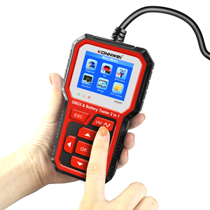 Universal-Autokodeleser und 12V-Akku-Tester OBD2 Scanner 2-in-1 Auto-Diagnostik OBDII EOBD Scanwerkzeug O2 Sensor Motor-Tester - Product Image 6
