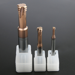 M4 M5 M8 M10สามฟันด้ายเครื่องกัด Cnc Helix 3 T คุณภาพสูงคาร์ไบด์ End Mill M2 M3 3ฟัน Endmill สำหรับ Threading - Product Image 3