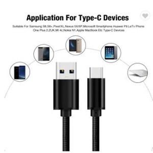 Yüksek güç 60W tip C USB veri kablosu 5Gbps hızlı şarj 1M 2M 3m kablo Android cep telefonları için 180 derece USB3.0 tipi - Product Image 6