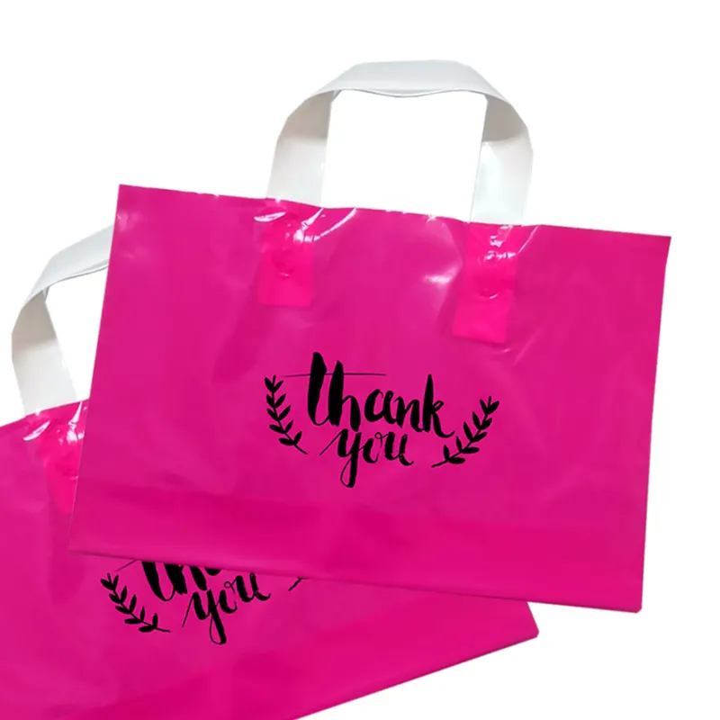 Offre Spéciale promotionnel logo personnalisé fourre-tout épicerie vêtements en plastique cadeau shopping emballage sac à provisions