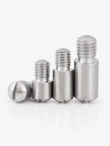 M2 M3 M4 M5 M6 M8 M10 Stainless Steel GB831 Hexagon Head Wood <strong>Screws</strong> Polished Slotted Headless Step Axis Threaded Pins M30 M72 - Product Image 5