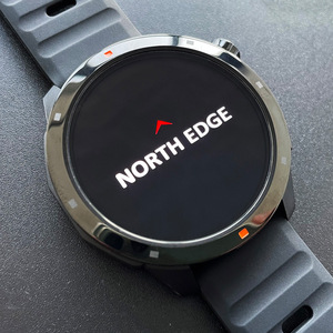 GPS Sports Smart Watch AMOLED pour Bluetooth Appel Boussole Altitude Pression Barométrique Santé Logo Personnalisé IP68 IOS Caoutchouc - Product Image 1