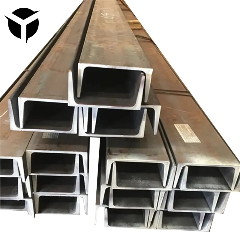 steel processing parts galvanized u beam steel U channel structural steel c channel / C profile price Purlin