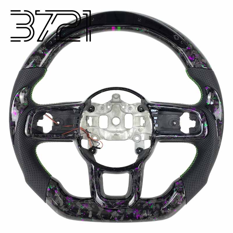 LED violet vert forgé