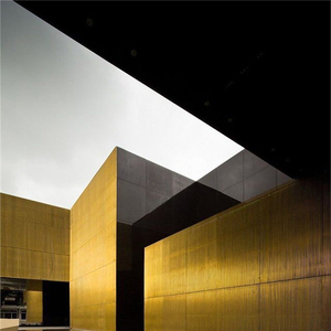 Pannello composito in alluminio rivestito a specchio dorato materiale progetto Alucobond fogli acp acm 1220x2440mm per la decorazione Multi progetti - Product Image 3