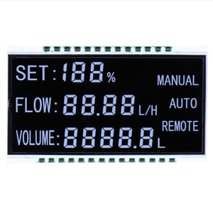 Segmento personalizado VATN Modo azul negativo Pantalla LCD transmisiva de grado automotriz con temperatura de funcionamiento ultra amplia - Product Image 5