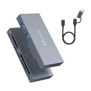 USB 3.2 Gen 2 CFexpress TypeB/CF/SD/TF/MS/XD/USB bellek kart okuyucu 6 in 1 çok kart okuyucu Hub 10Gbps Laptop için - Product Image 3