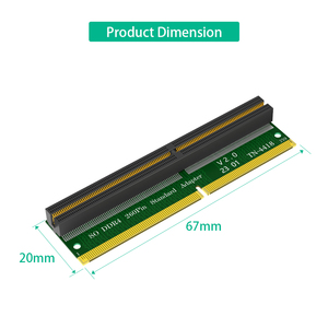 SO-DIMM 260Pin DDR4 Memory Test Protection Adapter für SO DDR4 Speicher vorwärts