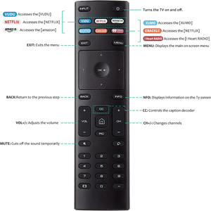 รีโมทคอนโทรลอเนกประสงค์,XRT136สำหรับ VIZIO สมาร์ททีวี LED All LCD HD 4K UHD HDR - Product Image 4