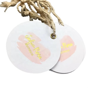 Cheap <strong>Custom</strong> Design Printing Brand Name Logo Paper Garment Hangtag Labels Clothing <strong>Hang</strong> <strong>Tags</strong> With <strong>String</strong>