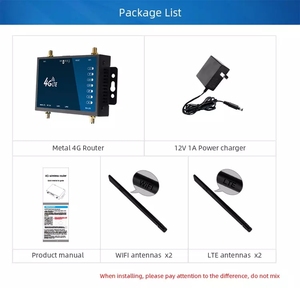 LT220อุตสาหกรรมเกรด4G IOT ช่องเสียบซิมการ์ดสี่เสาสัญญาณ SMA RJ45ซิมเราเตอร์4G - Product Image 6