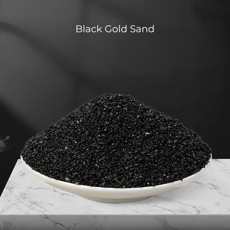 black gold sand